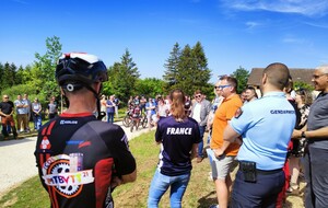 Inauguration du terrain de VTT