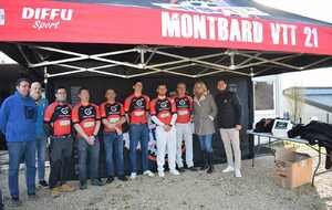 Photo avec les licenciés adultes