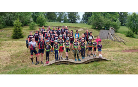 Stage annuel de l'école de VTT