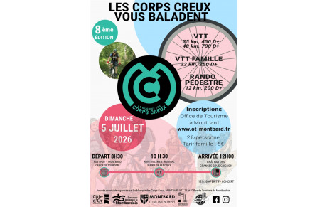 Les corps creux vous baladent